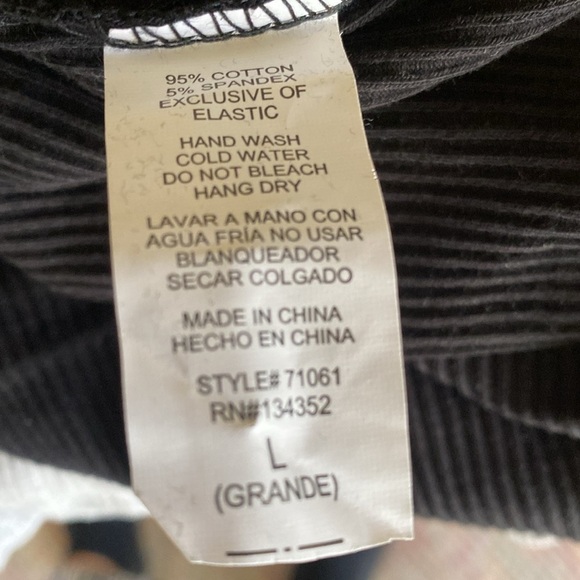 Hyped Unicorn Ribbed Bodysuit 4 Button Front Closure Black Size Women La…Gothic - Picture 6 of 7